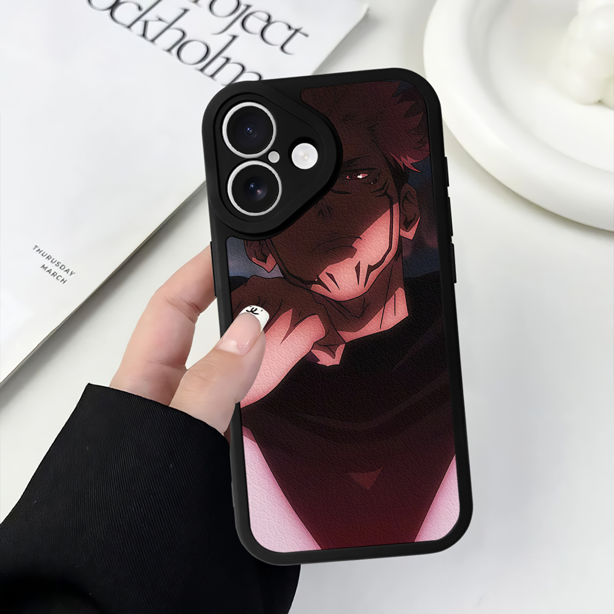 （画像用） SPY×FAMILY间谍家家酒 【iPhone 16シリーズ対応】シリコンスマホケース（レザー調） 材質：シリコン
